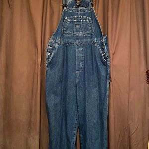 Denim overalls
